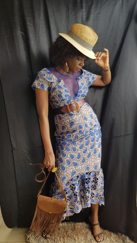 SMAÏLIA MIDI DRESS