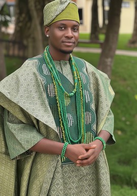 Agbada | African Wedding Suit for Men | Traditional Groom’s Suit | Dashiki | Damask