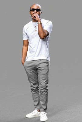 Ensemble chino urbain moderne pour homme