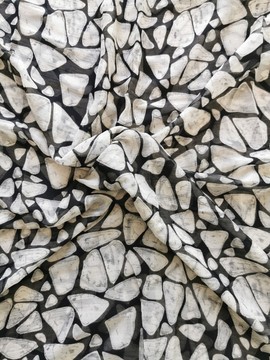 African wax fabric fluid silk fabric MOTIF: BOGOLAN