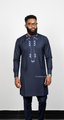 Embroidered kaftan