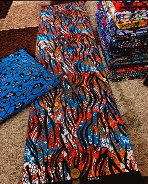 Ankara Wax Fabric 6 yards/African Fashion/ African fabric/ African dress