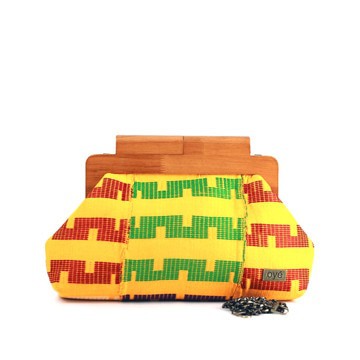 Mansa Kente Clutch