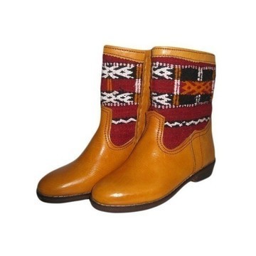 Grande Vente! Bottes en cuir véritable artisanale fait main par des artisans du Maroc