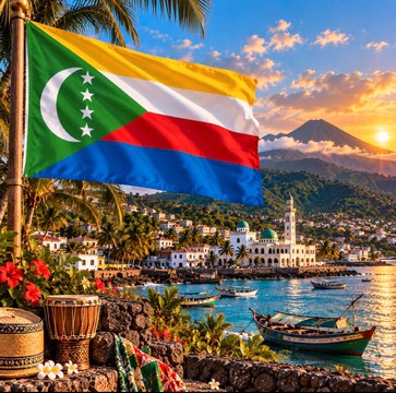 Drapeau des Comores