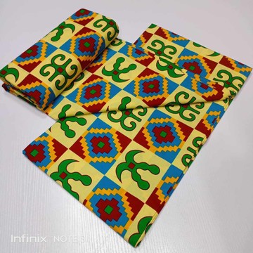 sekee kente Ankara fabric 💯cotton