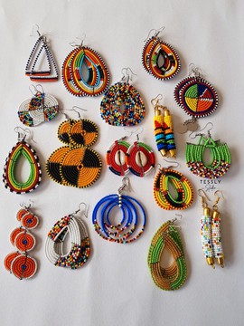 Wholesale Maasai Beaded Earrings | African Jewelry