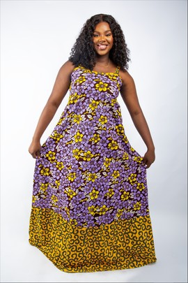 Tanto long dress | Ankara Summer Dress| Gifts For Her | Ankara Style