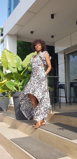 SYLVIA ASYMMETRIC DRESS