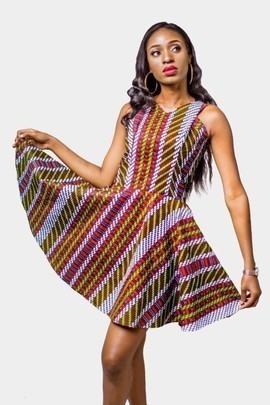 African Print Dress, Ankara Dress, African Womens Clothing, Womens Clothing, Womens wear
