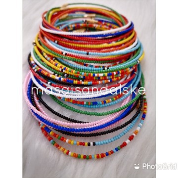 20 African anklets / Women anklets / Anklets / Beaded anklets / Ankle bracelets
