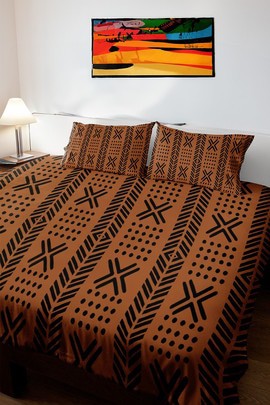 Traditional African Print Bedding Sets Duvet and Pillow Covers (MORE SIZES AVAILABLE)