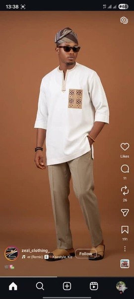 Male elegance two piece set