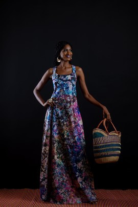 Robe Jahia en batik