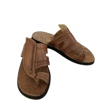 Men's sandal in genuine leather
