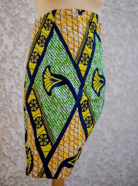 JUPE DROITE TAILLE HAUTE  : MINEAF