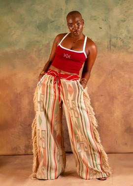 NANYA STRAIGHT PANTS — WHEAT (nyfw)