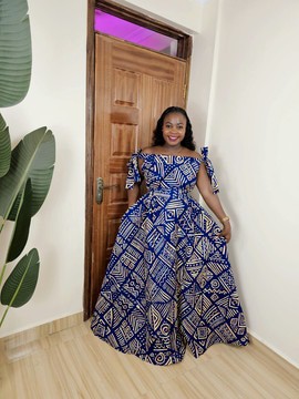 Off-Shoulder Maxi dress