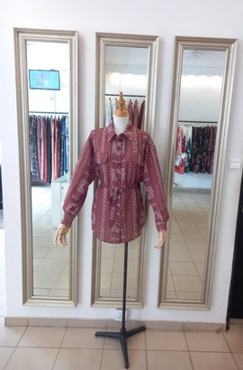 DIOP BOGO BROWN SHIRT
