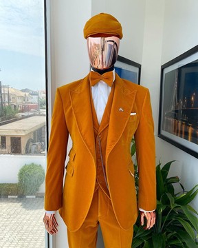 Un costume imbibé tricoté à la main « Peaky Blinders » monochrome rechargé