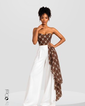 Double-sided wrap top
