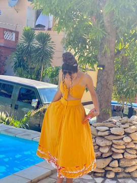 Robe maxi/ robe de fête,soirée,fiançailles,mariage/collection LAMBAOINE/ Madagascar