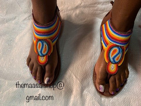 African Handmade Gladiators / Leather Sandals /Greek Sandals /Maasai Sandals