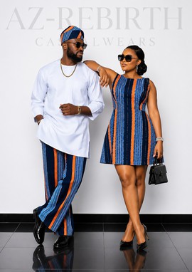 Tenues assorties en aso oke