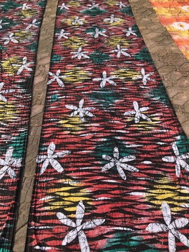 African Adire Eleko/ Handmade Nigerian Adire/ Quality Batik Fabric/  100% cotton/ Tie Dye Kampala1