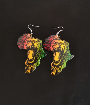 Wooden earrings
