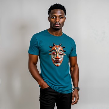 Unisex T-shirt - "Multicoloured Mask"