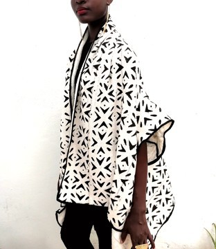 Afro kimono bogolan