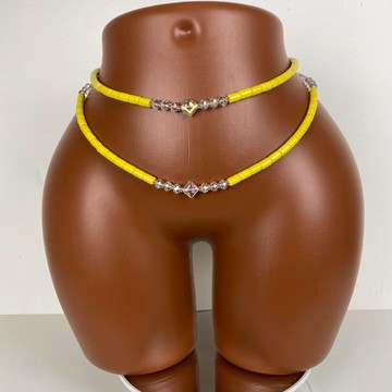 Perle de taille, bayas , bine bine , collier de ventre, perle de ventre, fait main