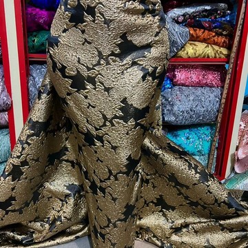 Brocade, Damask, lace   (5 yards )
