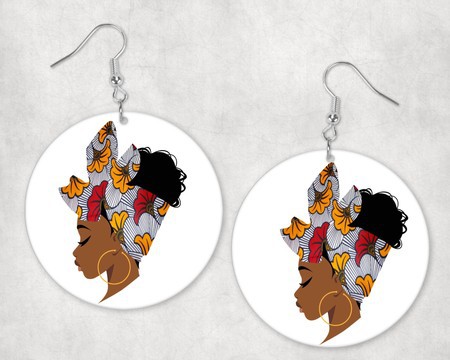 Boucles d'oreilles " Bandeau Chinelo "