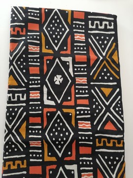Tissus Wax 100 % coton 2 yards 1m80 "sanata"