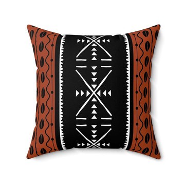 Cultural Unique Bath Mat White and Black Bathroom Rug (LARGER SIZES AVAILABLE)