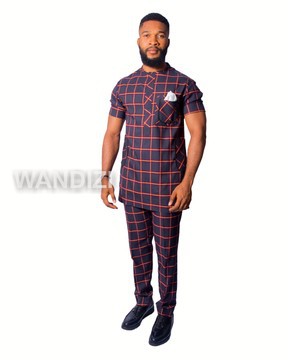 Volet de fenêtre costume pour homme africain, vêtements pour hommes africains, mariage africain, vêtements pour hommes