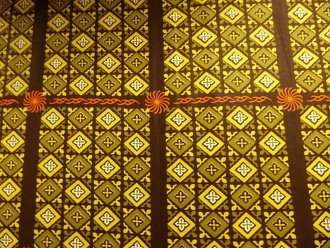 Ivory Wax Fabric / ghana konamie