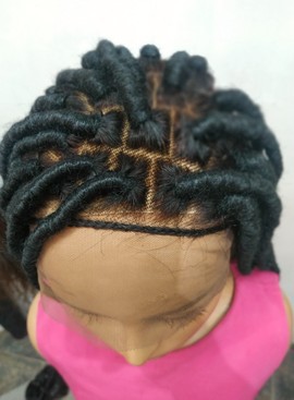 Braids wig,wig for black women,faux locs,free shipping