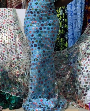 Stock Lace fabric 5 yards