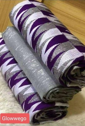 Ashanti Bonwire Kente -Hand woven