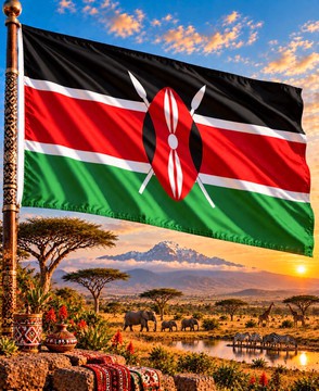 Drapeau du Kenya