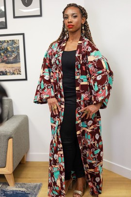“Aïcha” Oversize Kimono