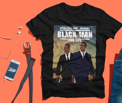 T-SHIRT BLACK MAN BLACK