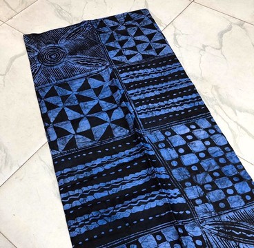 5yards Cotton Tie and dye Adire Kampala ADIRE/BATIK