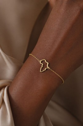 Necklace and Pendant "Africa my heart"
