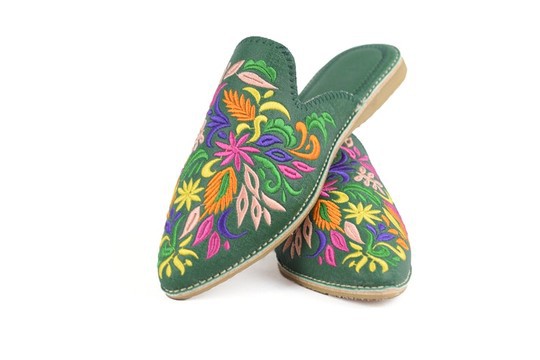 Handmade original leather slipper