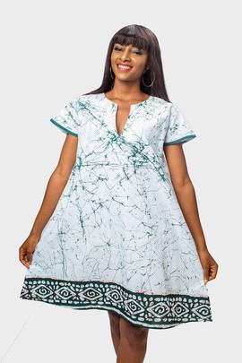Robe Tunique Batik, Robe Batik