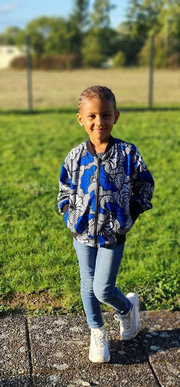 Bombers, kids jacket wedding flowers